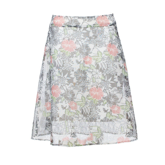 Eloise Bloom: Floral Burn-Out Cloche Skirt
