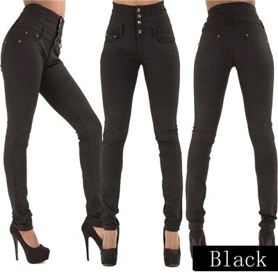 Sculpting Style: High-Quality Denim Pencil Pants