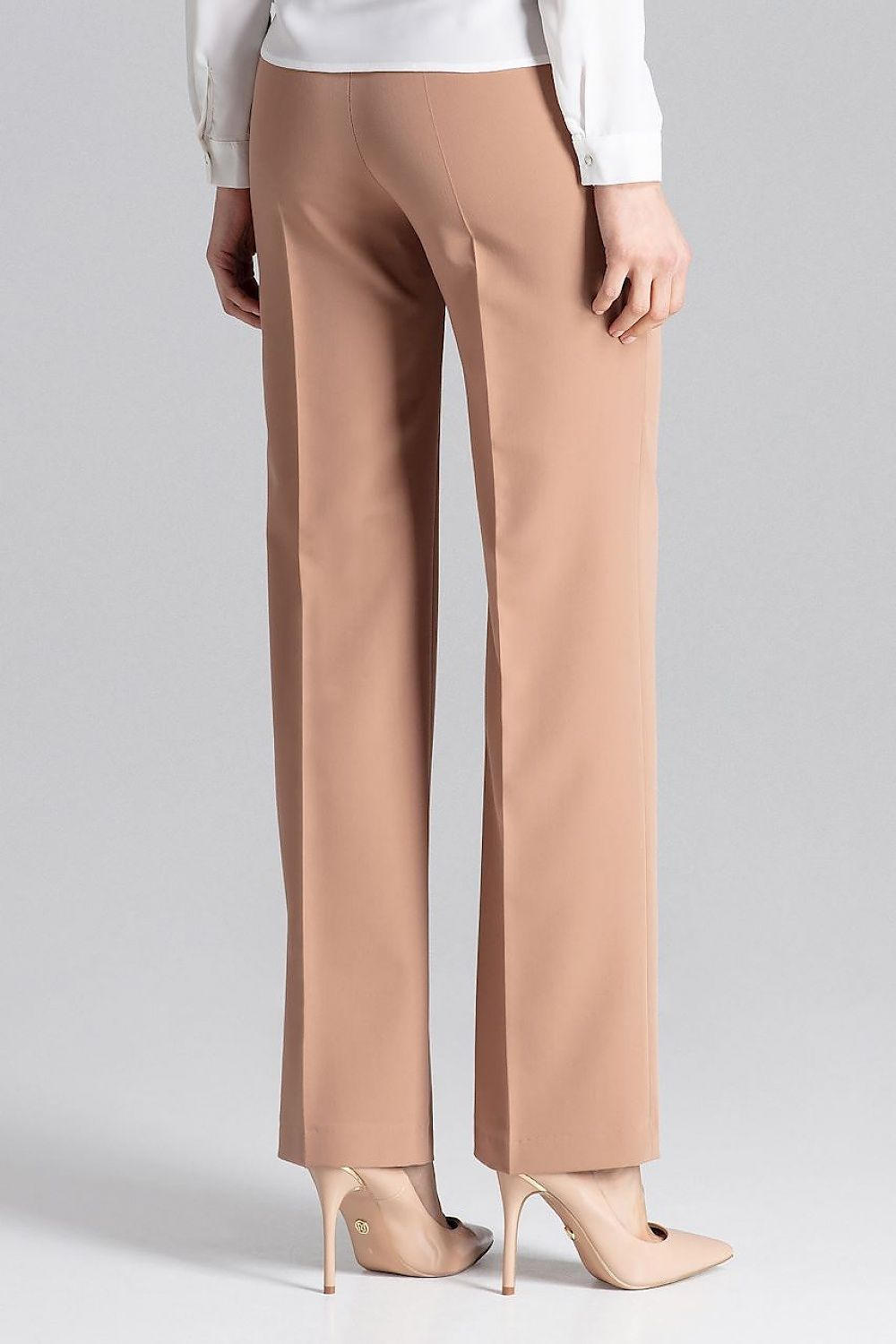 Chic Wide-Leg Long Trousers – Model 129775 Figl